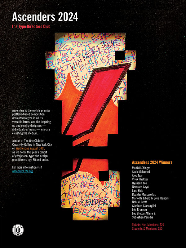 An image of a poster for the Ascenders 2024 winners