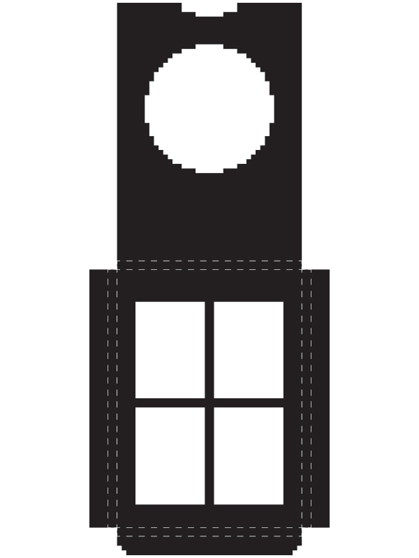 An image of the flat packaging design
